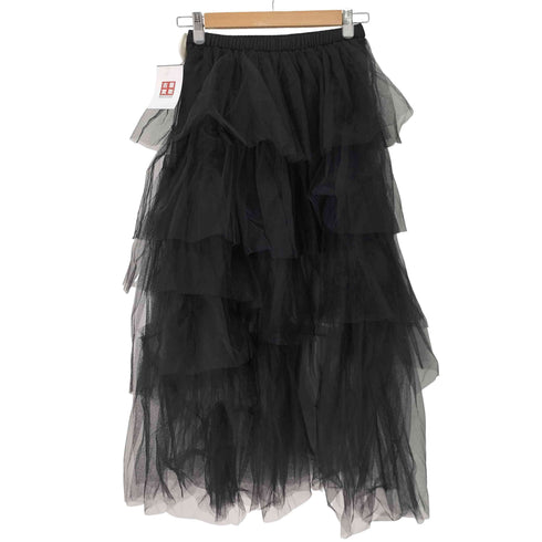 ディジット dzzit Slit Tulle Gradually Skirt レディース JPN:XS