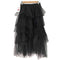 ディジット dzzit Slit Tulle Gradually Skirt レディース JPN:XS