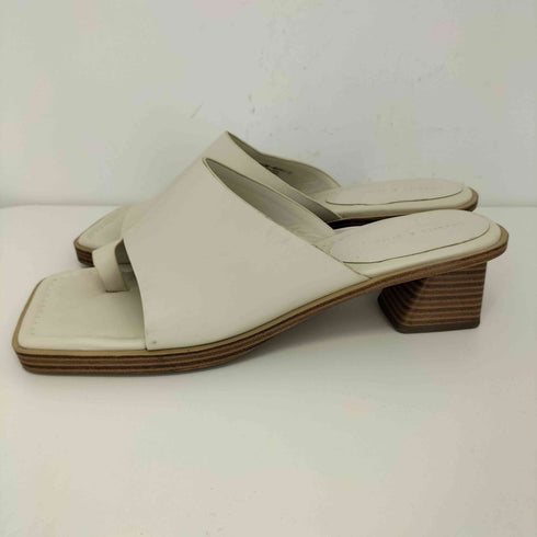 チャールズアンドキース CHARLES&KEITH トゥリングスタックヒールサンダル レディース 40