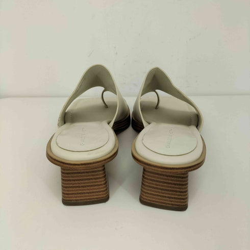 チャールズアンドキース CHARLES&KEITH トゥリングスタックヒールサンダル レディース 40