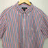 ランズエンド LANDS END シアーサッカー ストライプ S/S シャツ メンズ import:XXL