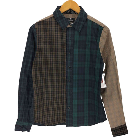 サブサエティ Subciety CRAZY CHECK SHIRT メンズ JPN:S