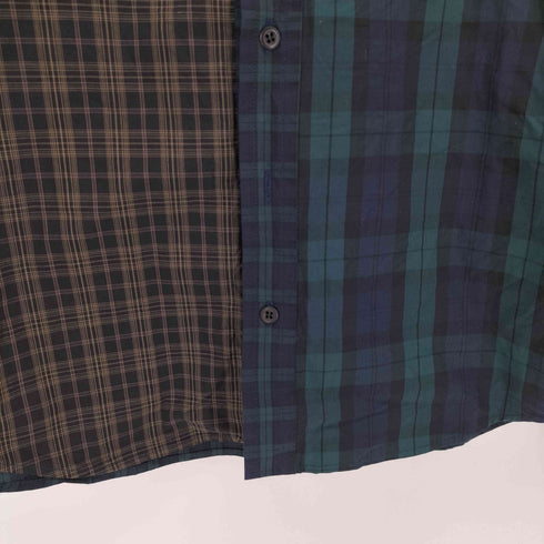 サブサエティ Subciety CRAZY CHECK SHIRT メンズ JPN:S