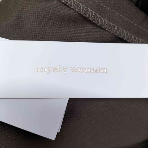 ミスティーウーマン mysty woman フロントプリーツデザインスカート レディース FREE