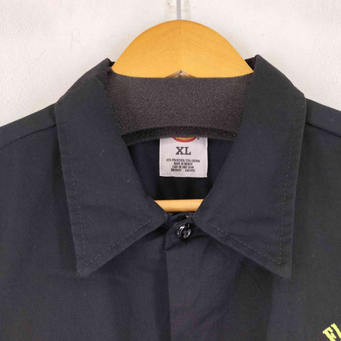 ディッキーズ Dickies 胸元刺繍 S/S ワークシャツ メンズ import:XL