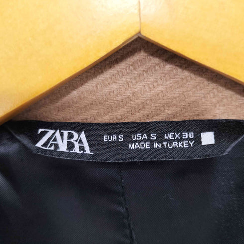 ザラ ZARA TEXTURED WATER-REPELLENT COAT メンズ import:S
