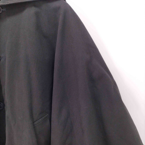 ノーアイディー NO ID. コットンツイルフーデッドポンチョコート メンズ ONE SIZE