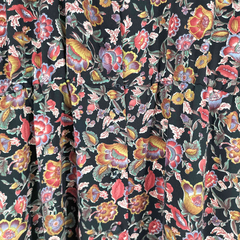NANCY CRYSTAL 花柄シャツワンピース レディース