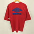 アンブロ UMBRO 90s ロゴ刺繍 クルーネックTシャツ メンズ import:L