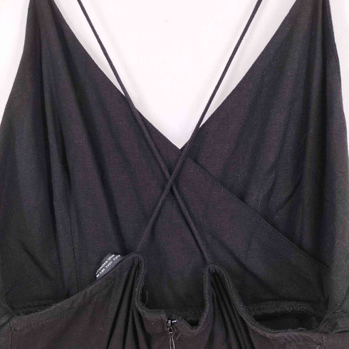 ザラ ZARA バックリボンワンピース レディース import:L