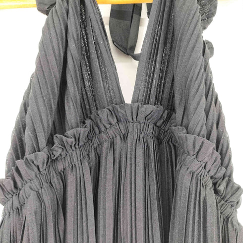 ザラ ZARA プリーツキャミワンピース レディース import:M