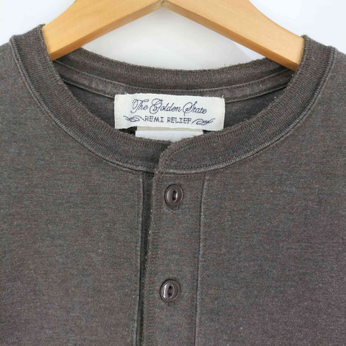 レミレリーフ REMI RELIEF ポケット ヘンリーネックTシャツ メンズ JPN:L