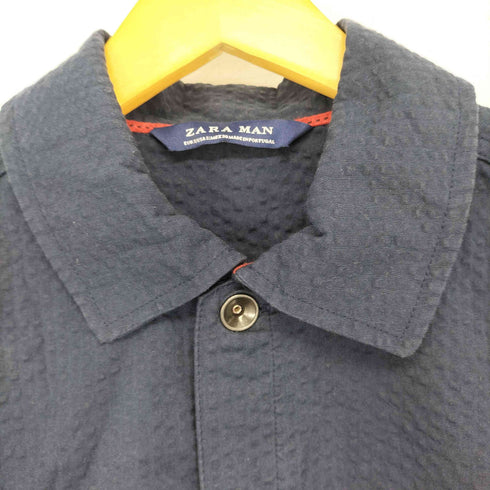 ザラマン ZARA MAN ストライプ シアサッカー ジャケット メンズ import:S