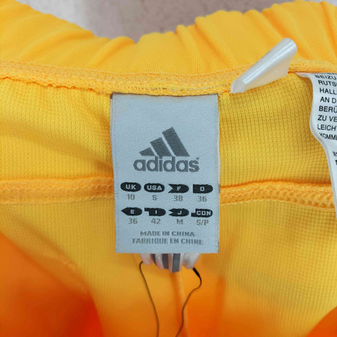 アディダス adidas スパンコールロゴ サイドライントラックパンツ レディース M