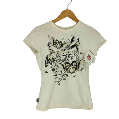 Y2K プリントTシャツ レディース