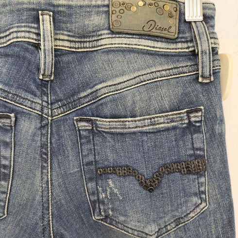 ディーゼル DIESEL MATIC SLIM TAPERED デニムパンツ レディース 24×32