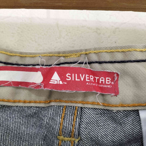 リーバイス Levis SILVER TAB ボタン裏493刻印 バギーパンツ メンズ W42 L30