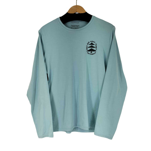 パタゴニア patagonia ロングスリーブ キャプリーン・クール デイリー グラフィック・シャツ メンズ import:S