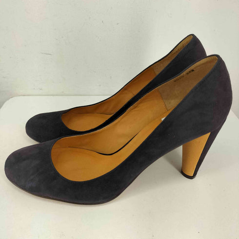 ランバンオンブルー LANVIN en Bleu スウェードパンプス レディース 24.5
