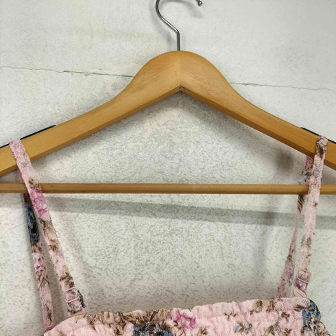 TWIN WORKS 花柄レースキャミワンピース レディース 38