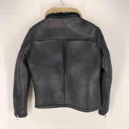 ザラ ZARA エコムートン ボア ジャケット メンズ import:S