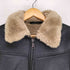 ザラ ZARA エコムートン ボア ジャケット メンズ import:S