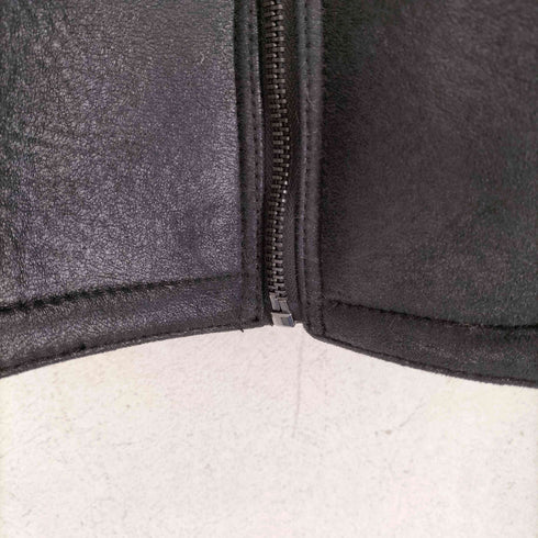 ザラ ZARA エコムートン ボア ジャケット メンズ import:S