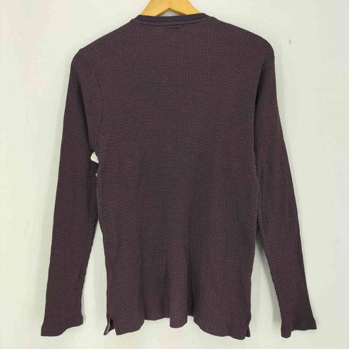 カルバンクライン CALVIN KLEIN ワッフル Vネック Tシャツ サーマル メンズ JPN:M