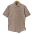 チャップス CHAPS ストライプ シアサッカー ボタンダウン 半袖シャツ メンズ import:M