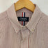 チャップス CHAPS ストライプ シアサッカー ボタンダウン 半袖シャツ メンズ import:M