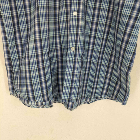 カールカナイ Karl Kani 90S ロゴ刺繍チェック半袖シャツ メンズ XL