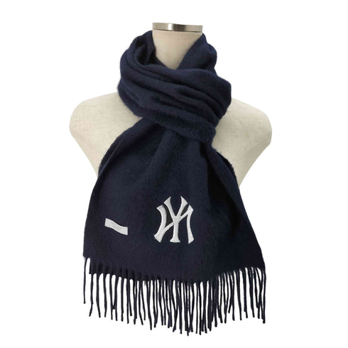 インフィルダーデザイン INFIELDER DESIGN NY刺繍 カシミア100% ストール メンズ