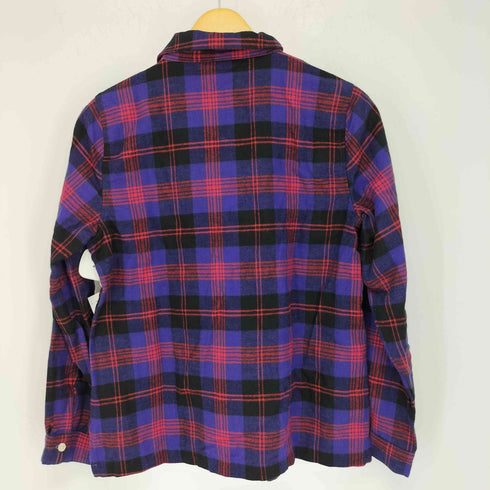 エルエルビーン L.L.Bean チェックネルシャツ パンツセットアップ ルームウェア レディース XS