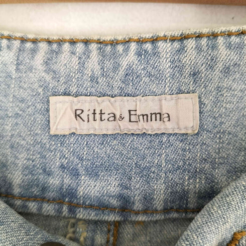 Ritta&Emma カーゴデニムスカート レディース