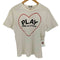 プレイコムデギャルソン PLAY COMME des GARCONS ハートロゴ クルーネックtシャツ メンズ JPN:M