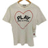 プレイコムデギャルソン PLAY COMME des GARCONS ハートロゴ クルーネックtシャツ メンズ JPN:M