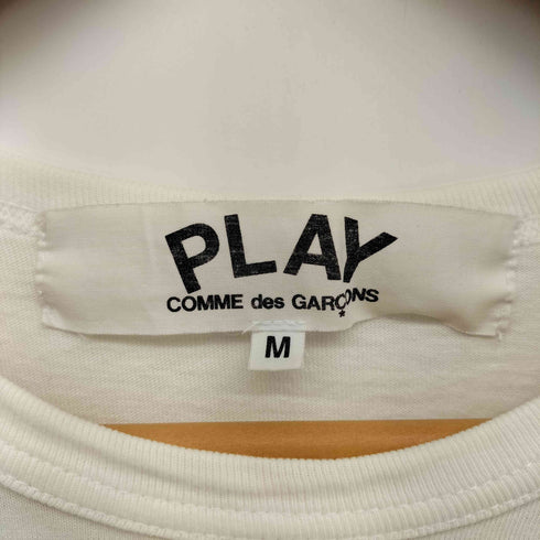 プレイコムデギャルソン PLAY COMME des GARCONS ハートロゴ クルーネックtシャツ メンズ JPN:M