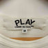 プレイコムデギャルソン PLAY COMME des GARCONS ハートロゴ クルーネックtシャツ メンズ JPN:M