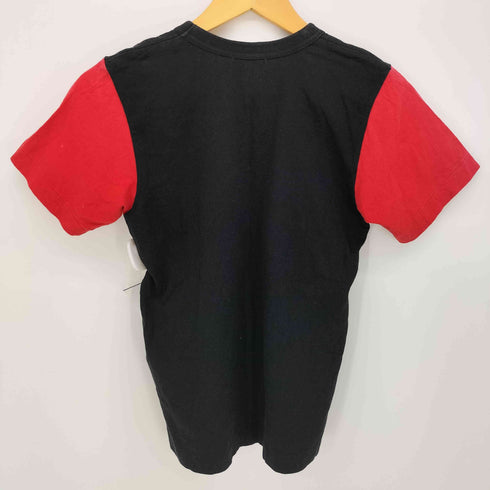 コムデギャルソン COMME des GARCONS 07SS キュビズム期 GRACE AND NATURE バイカラーTシャツ レディース JPN:S
