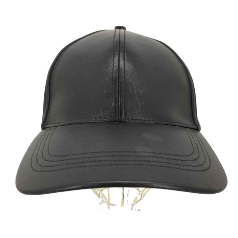 ザラ ZARA フェイクレザーキャップ メンズ S-M (57cm)