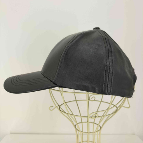 ザラ ZARA フェイクレザーキャップ メンズ S-M (57cm)