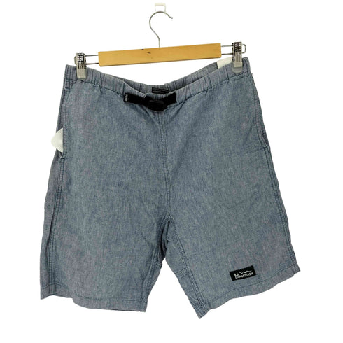 マナスタッシュ MANASTASH HEMP シャンブレーショーツ メンズ import:M