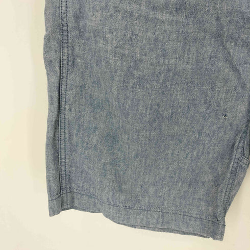 マナスタッシュ MANASTASH HEMP シャンブレーショーツ メンズ import:M