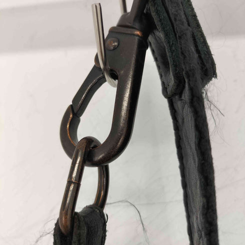 ディケイド DECADE Y2K レザーショルダーバッグ ベルト メンズ