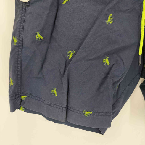 トミーヒルフィガー TOMMY HILFIGER 刺繍 ナイロン スイムショーツ メンズ import:M