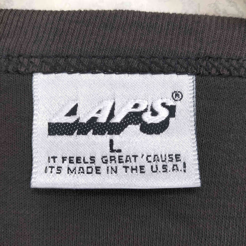 MADE IN USA 両面ラバープリント ラグランL/S TEE メンズ JPN:L