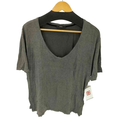 ディーゼル DIESEL Vネック S/S Tシャツ メンズ