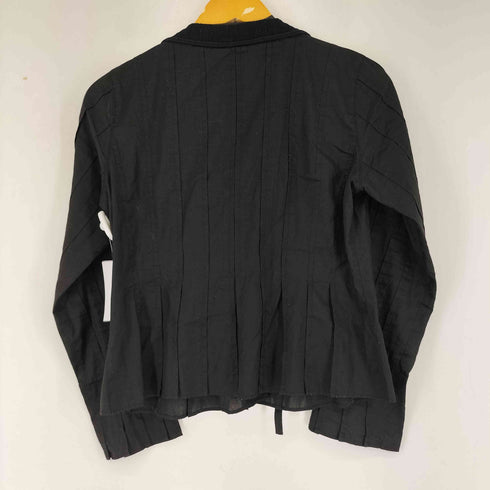 ヒロコビス HIROKO BIS プリーツデザイン L/S ブラウス レディース