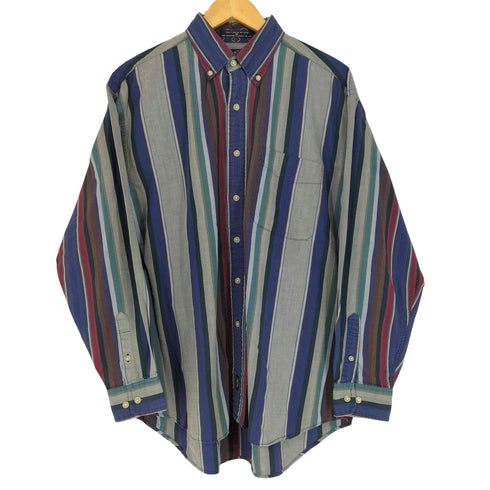 ドッカーズ DOCKERS BD コットンストライプ L/S シャツ メンズ JPN:M