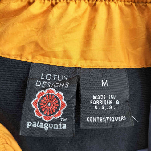 パタゴニア patagonia LOTUS DESIGNS 90-00s USA製 カヤックジャケット 裾ドローコード メンズ M